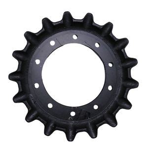 john deere skid steer replace chain drive sproket|john deere 329e idler sprocket.